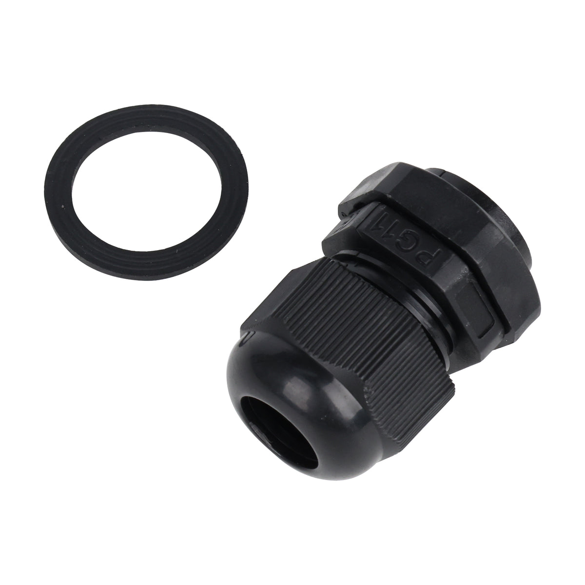 Kabelová průchodka PG- 11 kabel 5-10mm M18x1,5mm černá