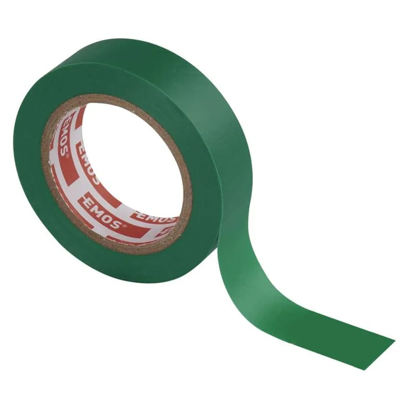 Páska izolační PVC 15mm/10m zelená EMOS 1ks