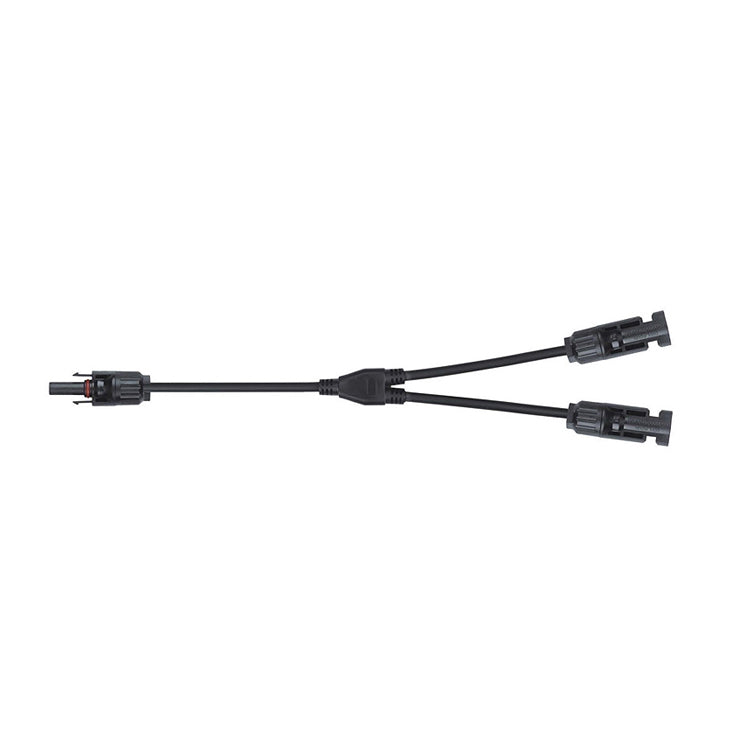 Konektor pro solární panely MC4 GETI rozbočovací 1x zdířka 2x konektor 30cm