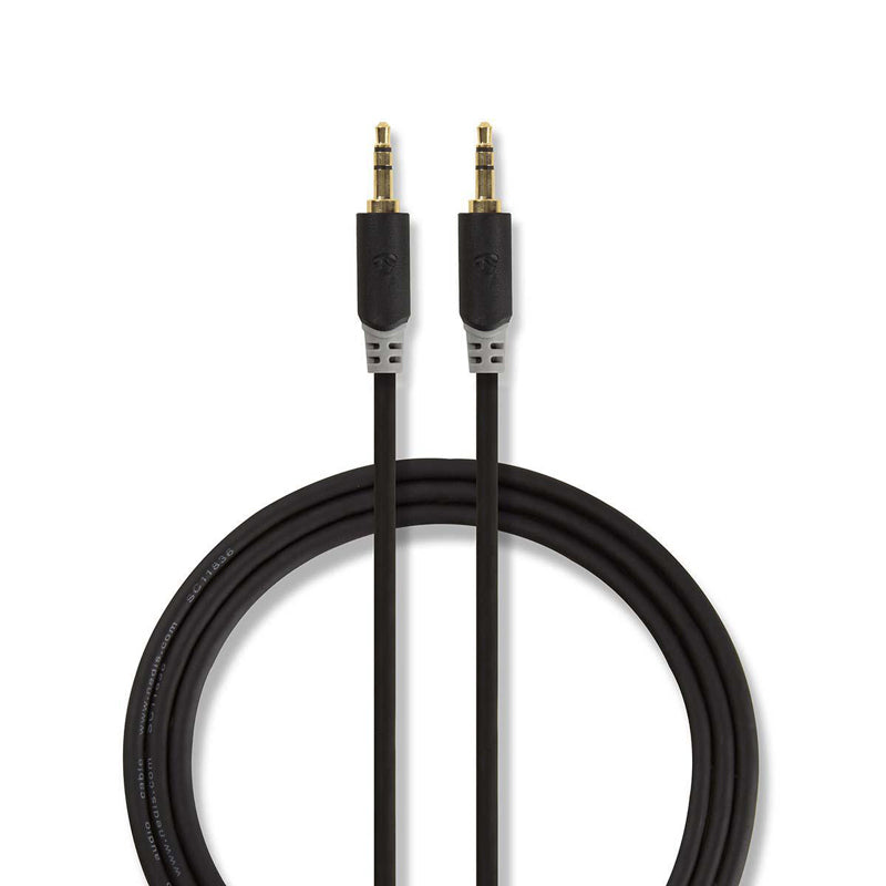 Kabel Jack 3,5mm konektor/Jack 3,5mm konektor 1m NEDIS CABW22000AT10