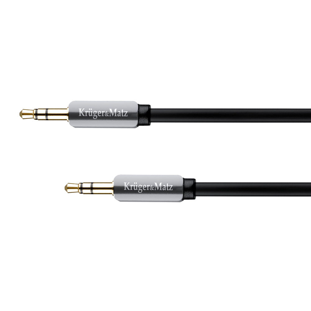 Kabel Jack 3,5mm konektor/Jack 3,5mm konektor 1,8m KRUGER & MATZ KM0313