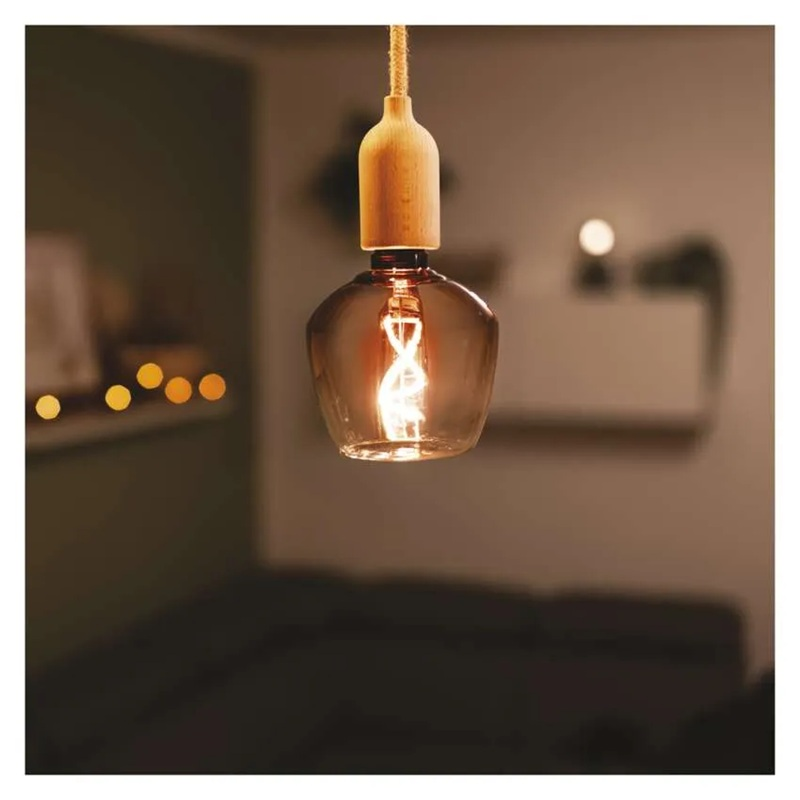 Žárovka DECO LED E27 4W flame EMOS Z59G01