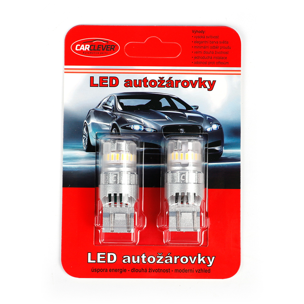 Autožárovka LED T20 12V CARCLEVER 95AC005