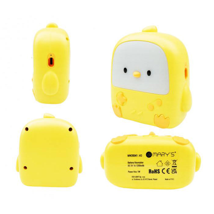 Noční světlo MARY'S Chicken Yellow