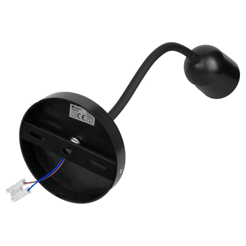 Lampa nástěnná DPM R4T-4W-B černá