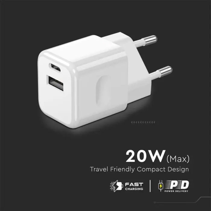 Adaptér USB V-TAC VT-5320-W