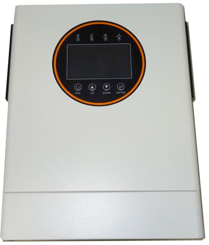 Hybridní měnič napětí pro solární panely CARSPA 24V 1500W
