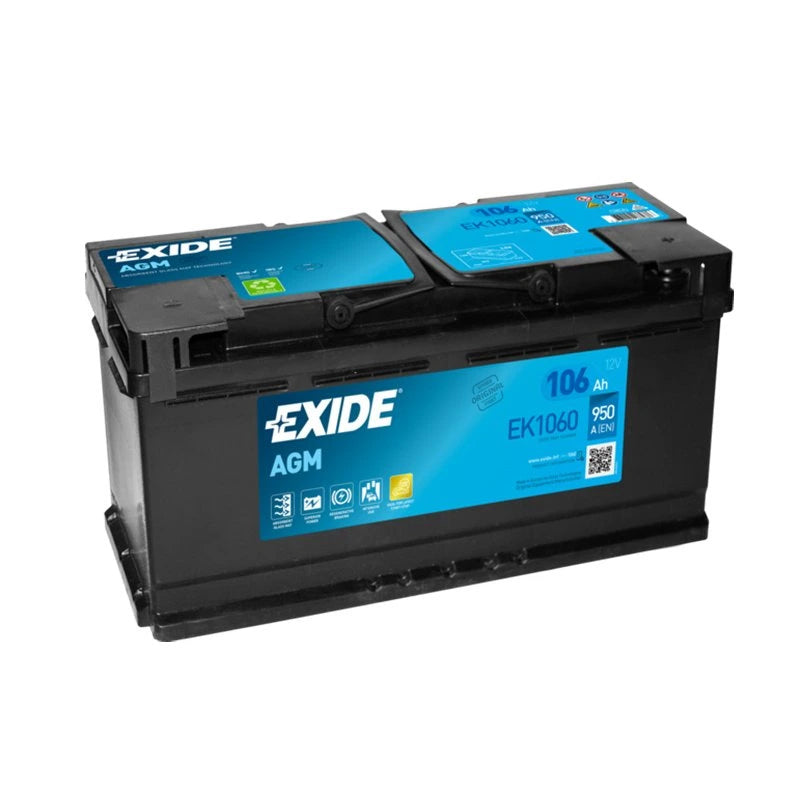 Autobaterie AGM EXIDE START-STOP EK1060 106Ah 12V