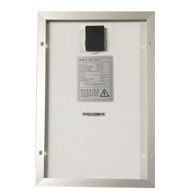 Solární panel 12V/10W polykrystalický