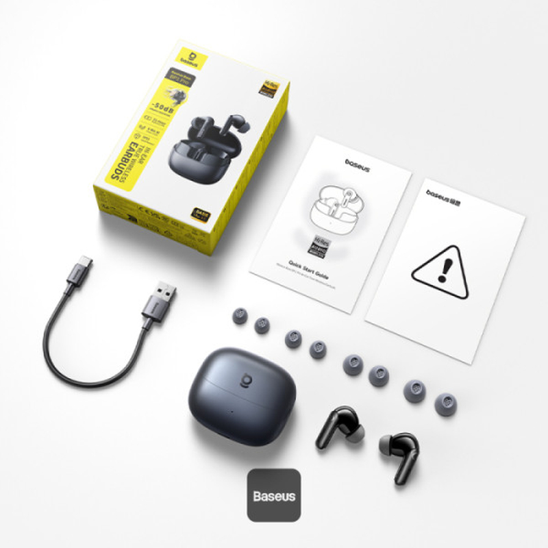 Sluchátka Bluetooth BASEUS Bass BP1 Pro Black