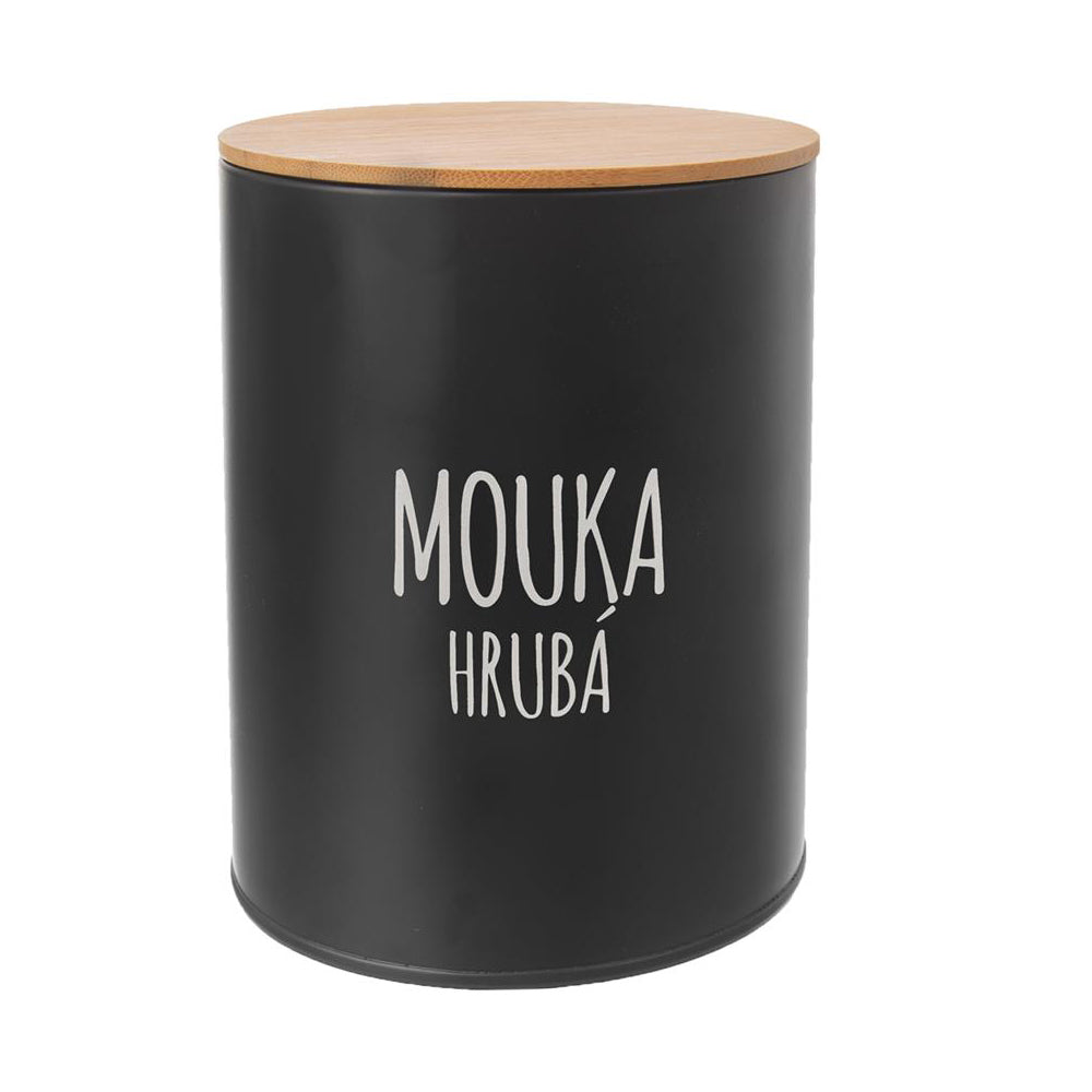 Dóza ORION Black Hrubá Mouka 13cm
