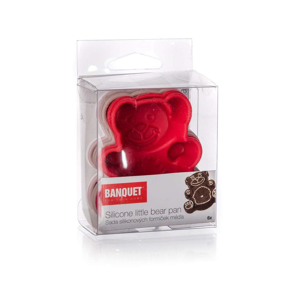 Sada na pečení medvídků BANQUET Culinaria 6ks 7,5cm