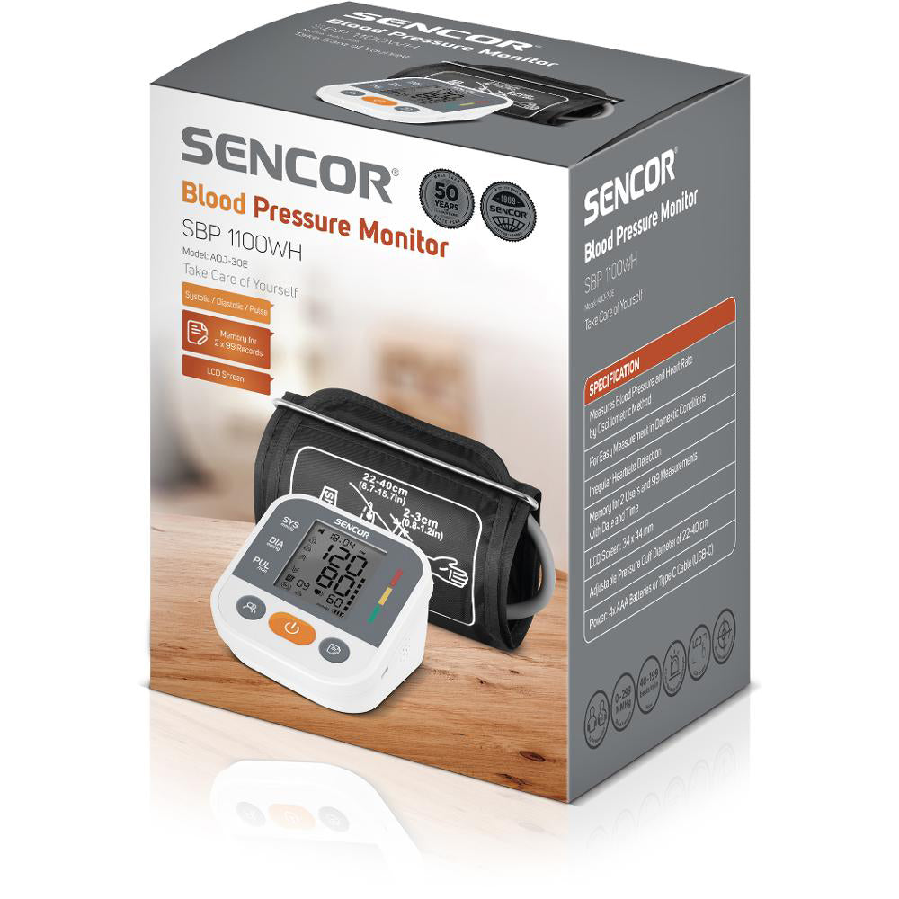 Tlakoměr SENCOR SBP 1100WH