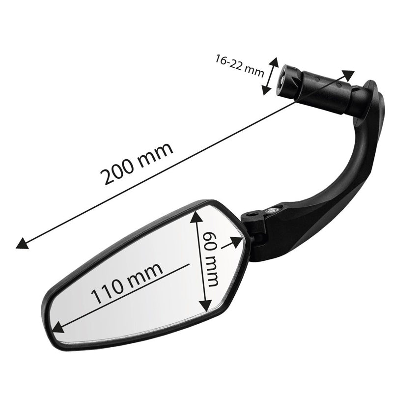 Zrcátko na kolo NEO TOOLS 91-011