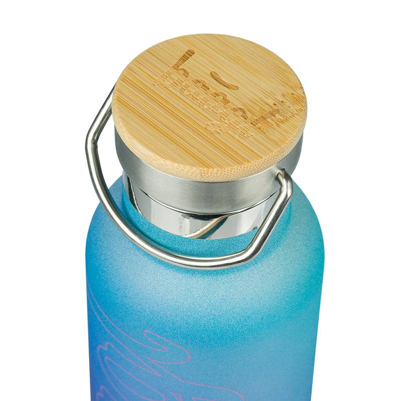 Termoláhev BAAGL Galaxy 500ml s bambusovým víčkem