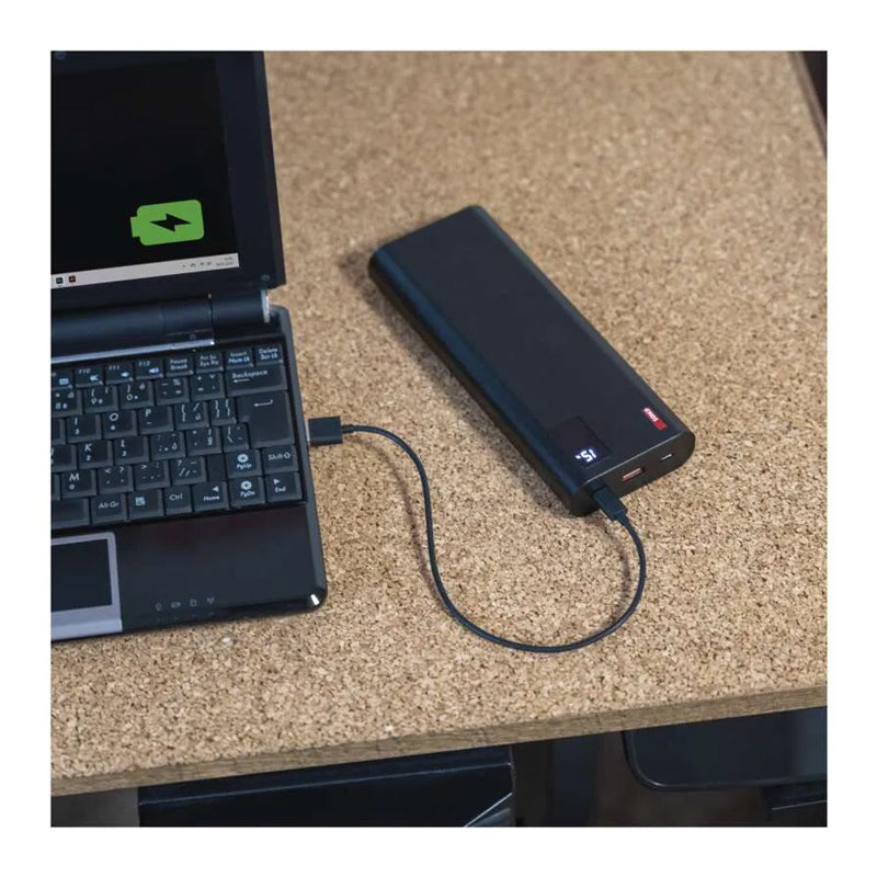 PowerBank EMOS NTBF30, 27000 mAh, 100 W PD, černá