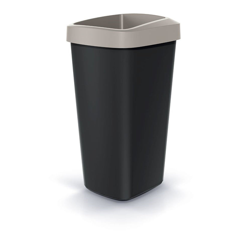 Koš odpadkový COMPACTA Q DROP světle hnědá 25l