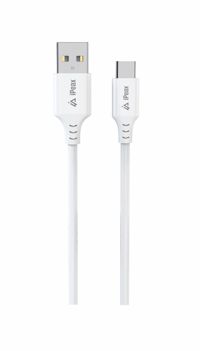 Kabel iPEAX 90010117 USB/USB-C 1,5m White