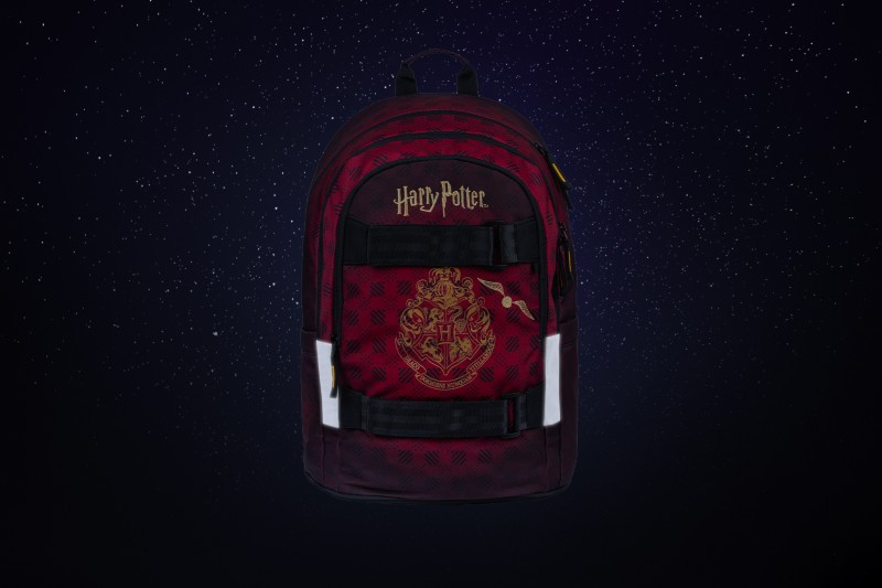 Batoh školní BAAGL Skate Harry Potter Bradavice Red