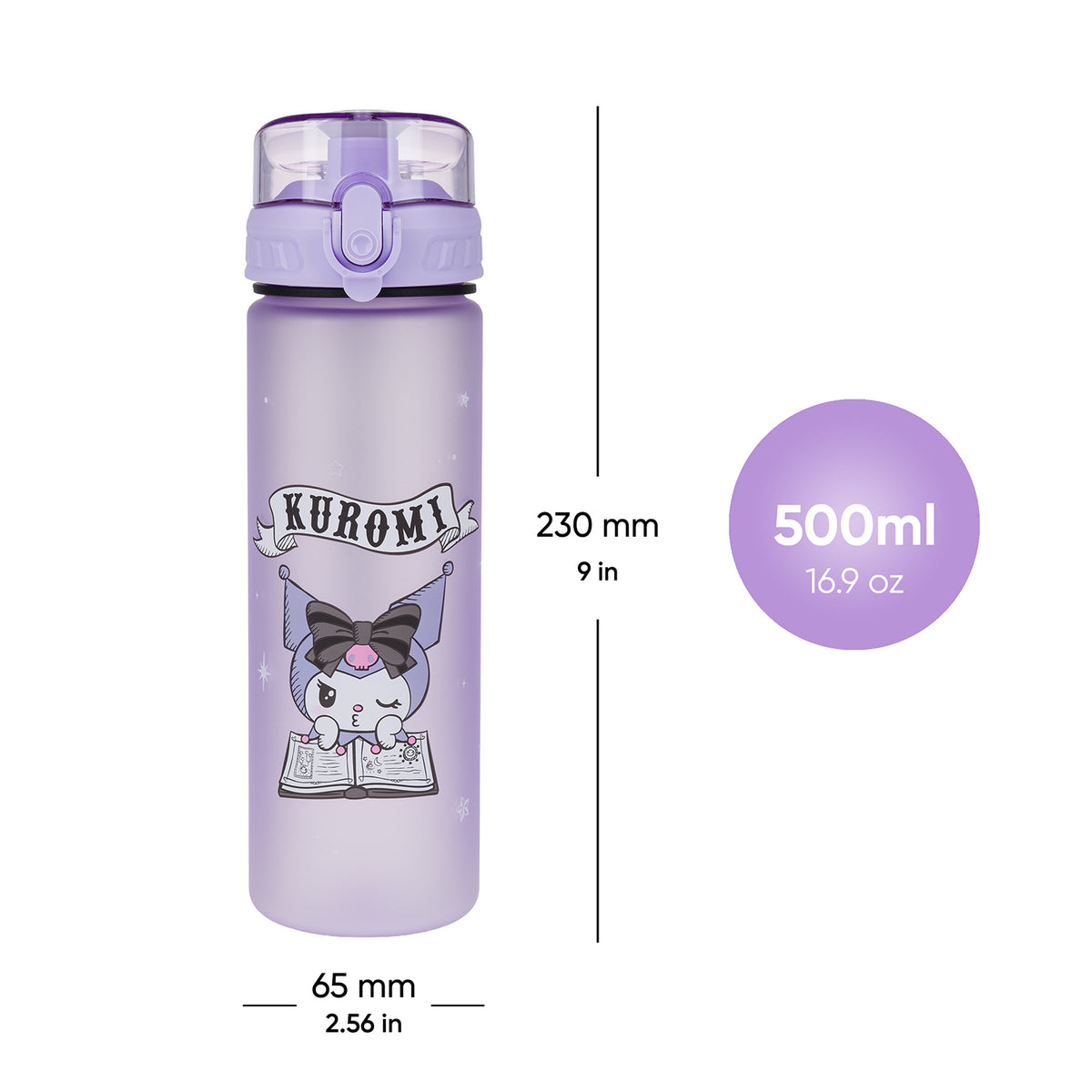 Láhev na vodu BAAGL Kuromi Fortune Dream 500ml