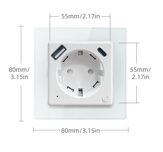 Smart zásuvka IMMAX NEO 07552L Nexa ZigBee Tuya