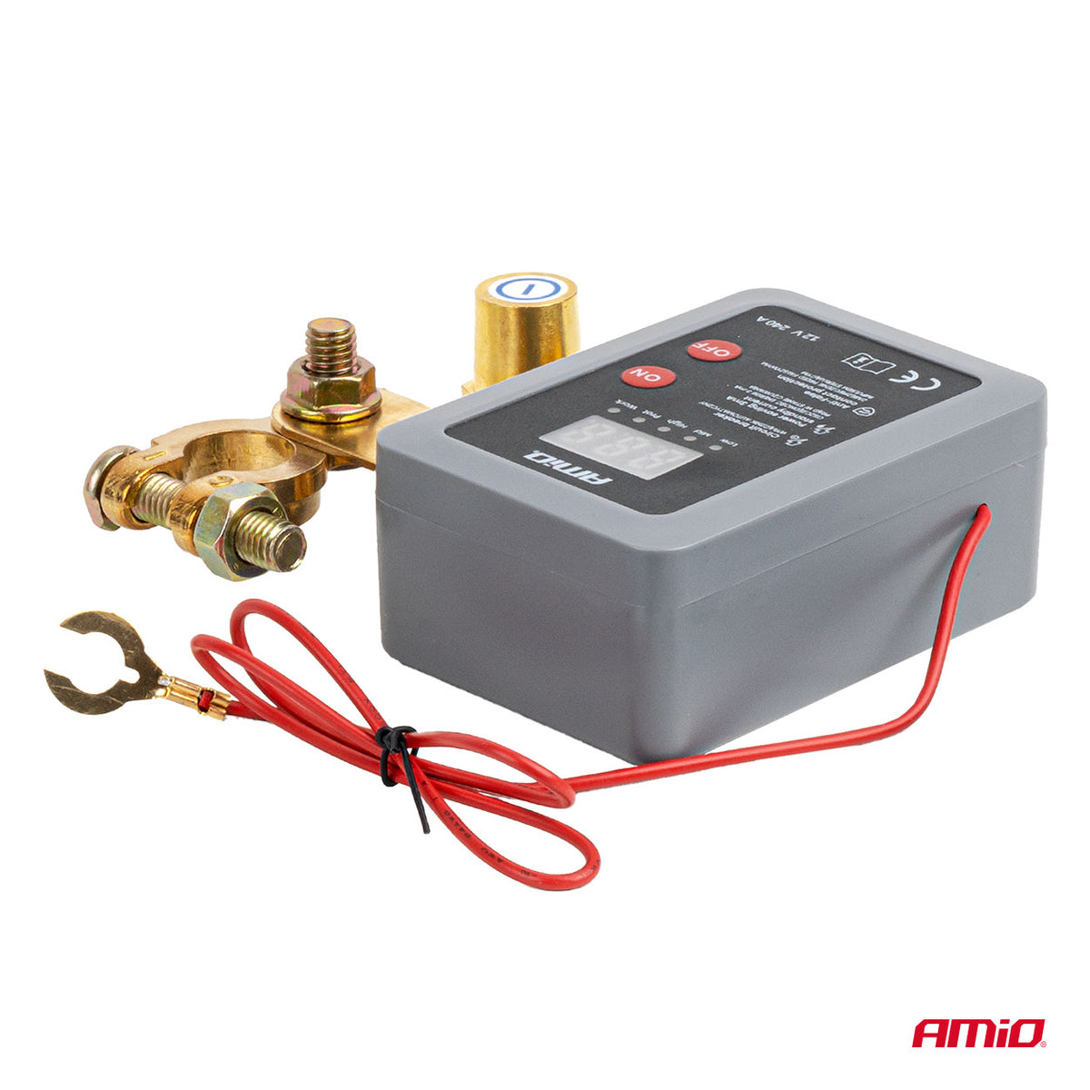 Dálkový bateriový odpojovač 12V 240A (BATT) AMiO-04832