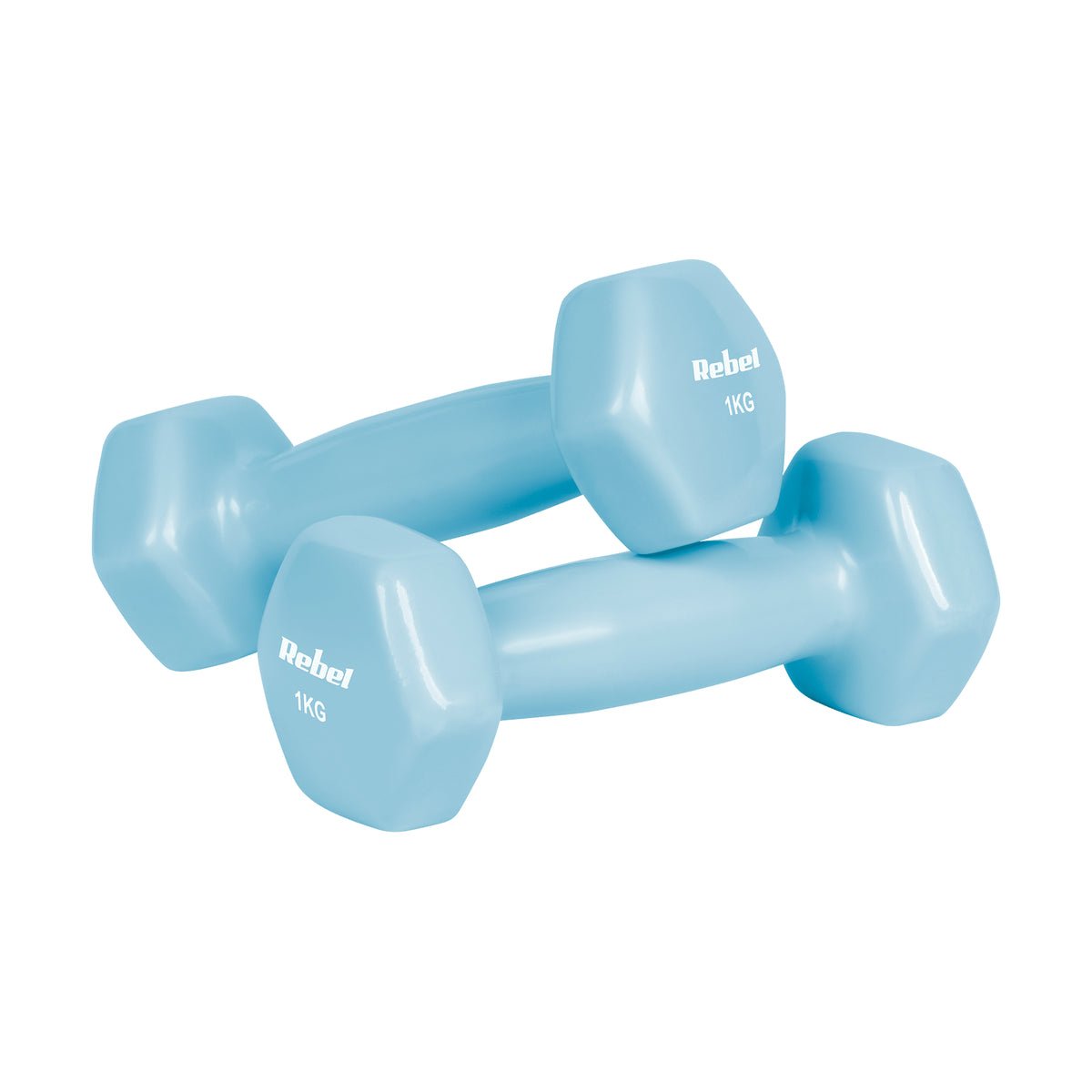 Sada činek z litiny a neoprenu HEX REBEL RBA-2340-S5 30 kg