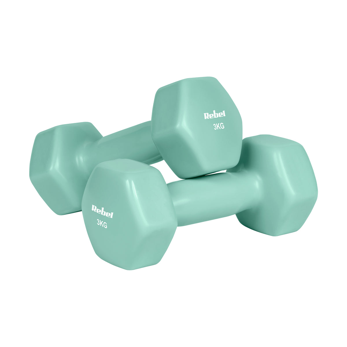 Sada činek z litiny a neoprenu HEX REBEL RBA-2340-S5 30 kg