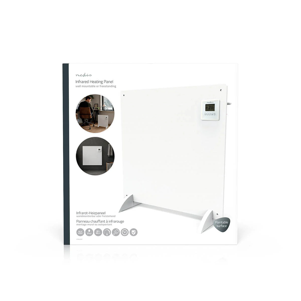 Infračervený topný panel NEDIS HTIP425WT