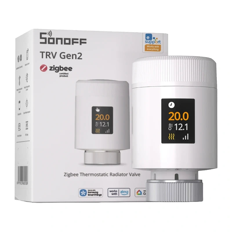 Smart termostatická hlavice SONOFF TRVGen2 Zigbee