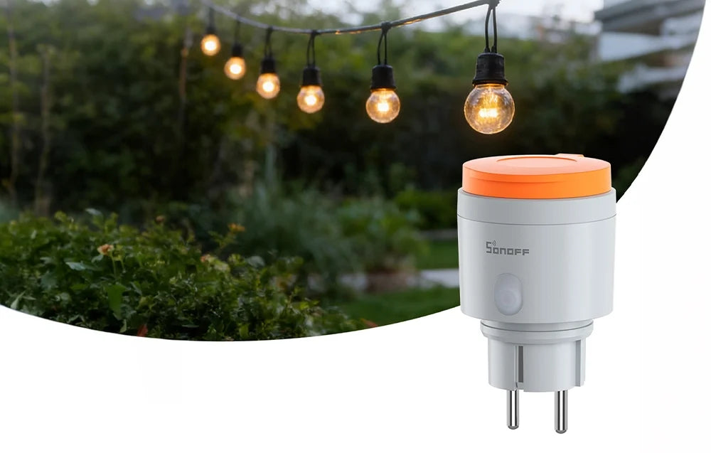 Smart zásuvka venkovní SONOFF S61STPF-PM-O WiFi Matter