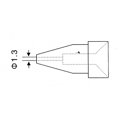 Hrot N5-3/ZD552,ZD-553T,553R pr.1.3mm (ZD-917,ZD-8917B,ZD-8925,ZD-8965)