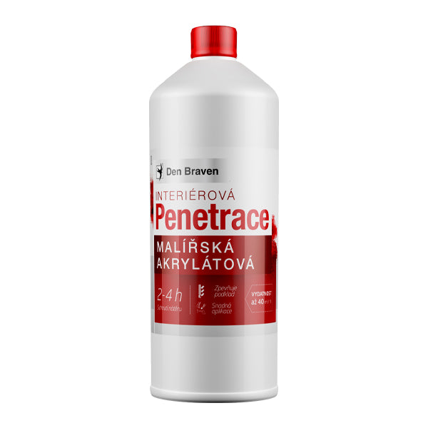 Penetrace malířská DEN BRAVEN 1l