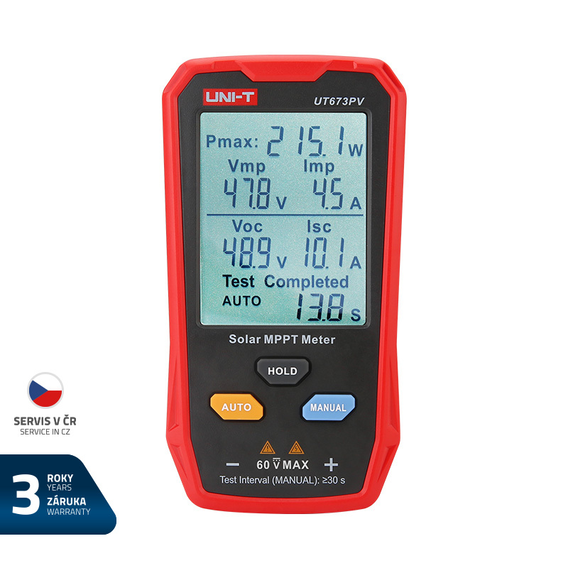 Multimetr UNI-T UT673PV Solar MPPT