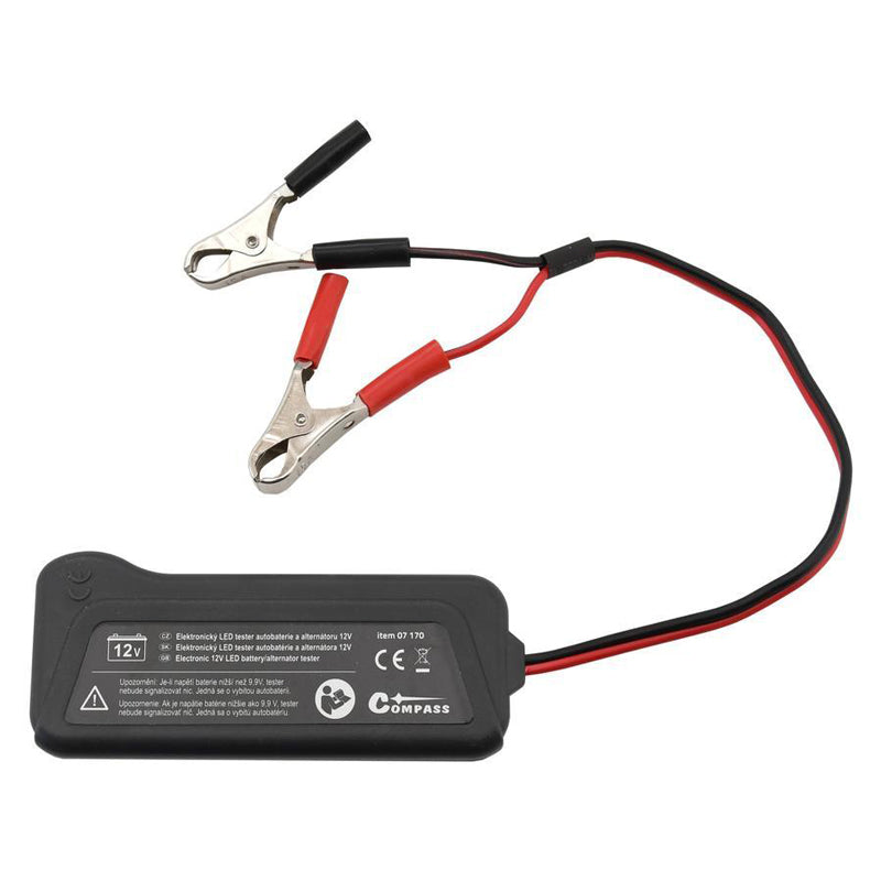Tester autobaterie a alternatoru COMPASS 07170 12V