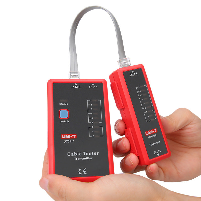 Tester kabelu UNI-T UT681L (RJ45, RJ11)