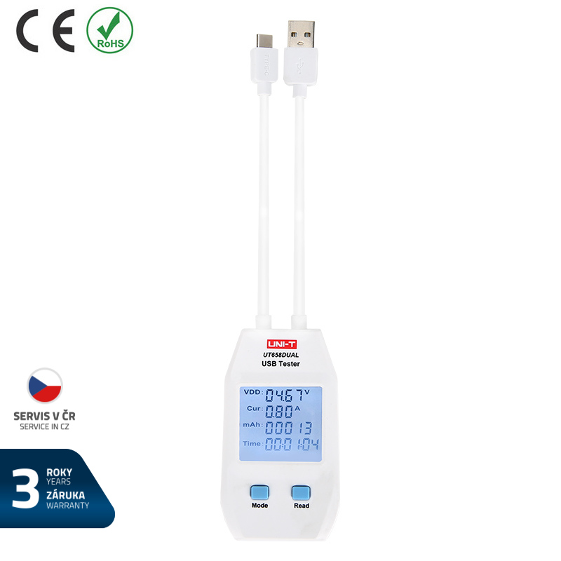 USB tester UNI-T UT658DUAL