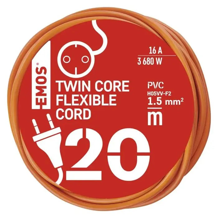 Prodlužovací kabel 20m EMOS P01320R