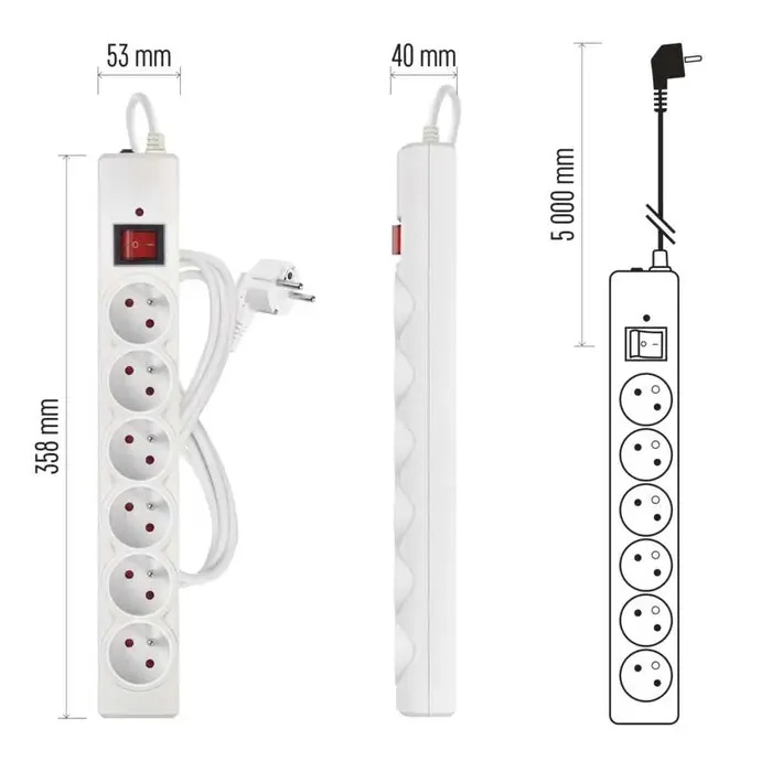 Přepěťová ochrana EMOS P54017