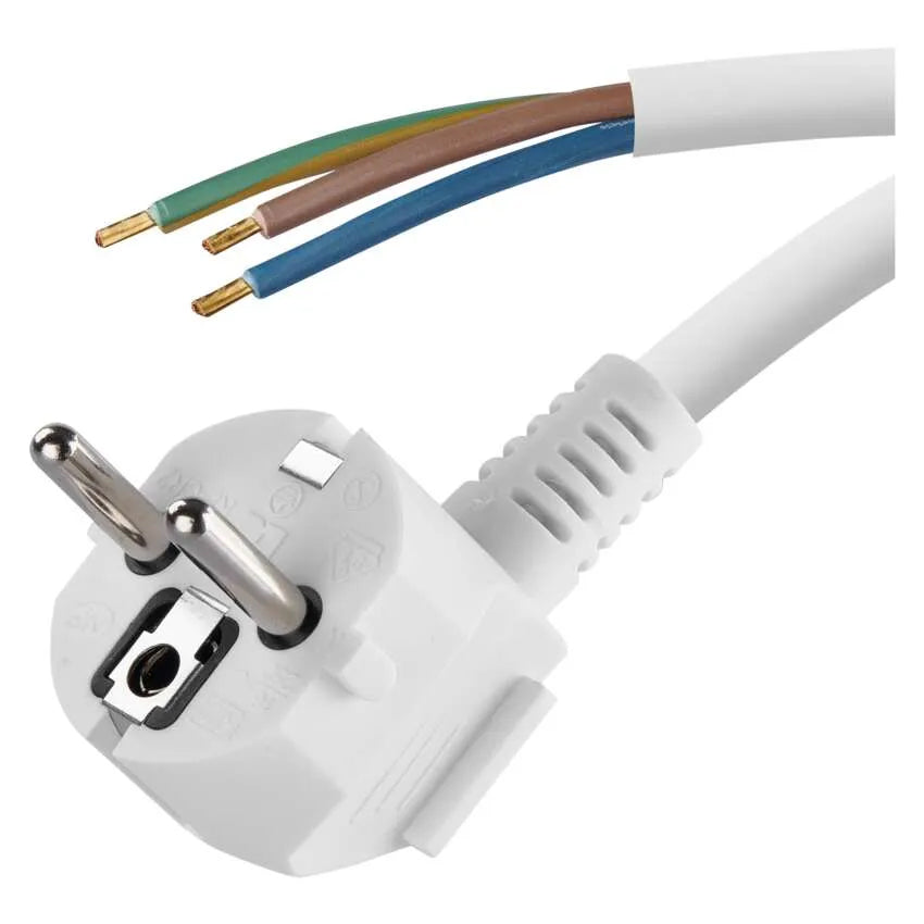 Flexo šňůra PVC 3x0,75mm 2m bílá EMOS S14372