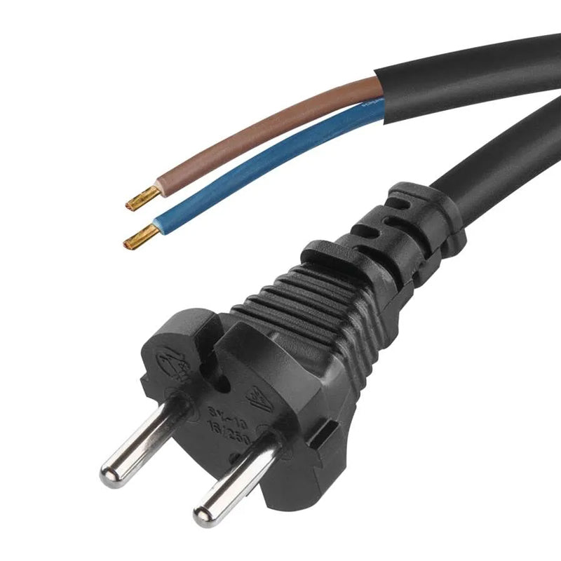 Flexo šňůra guma/neopren 2x1,0mm2 5m černá EMOS S03050N