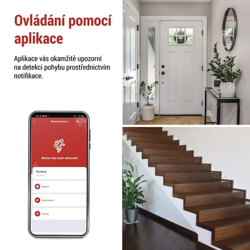 GoSmart PIR senzor (pohybové čidlo) EMOS IP-2210Z ZigBee Tuya