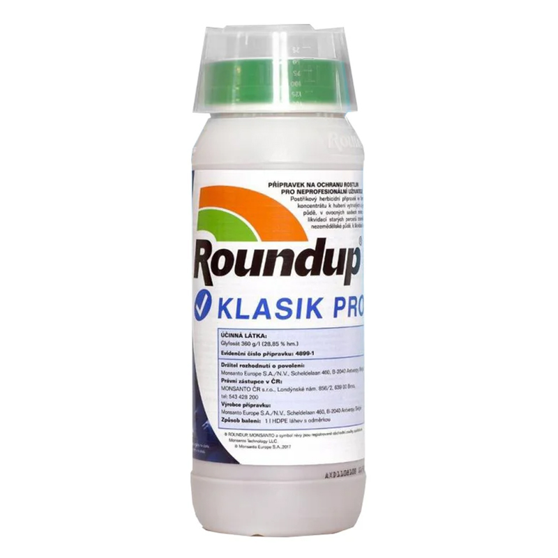 Herbicid ROUNDUP Klasik Pro koncentrát 1 l