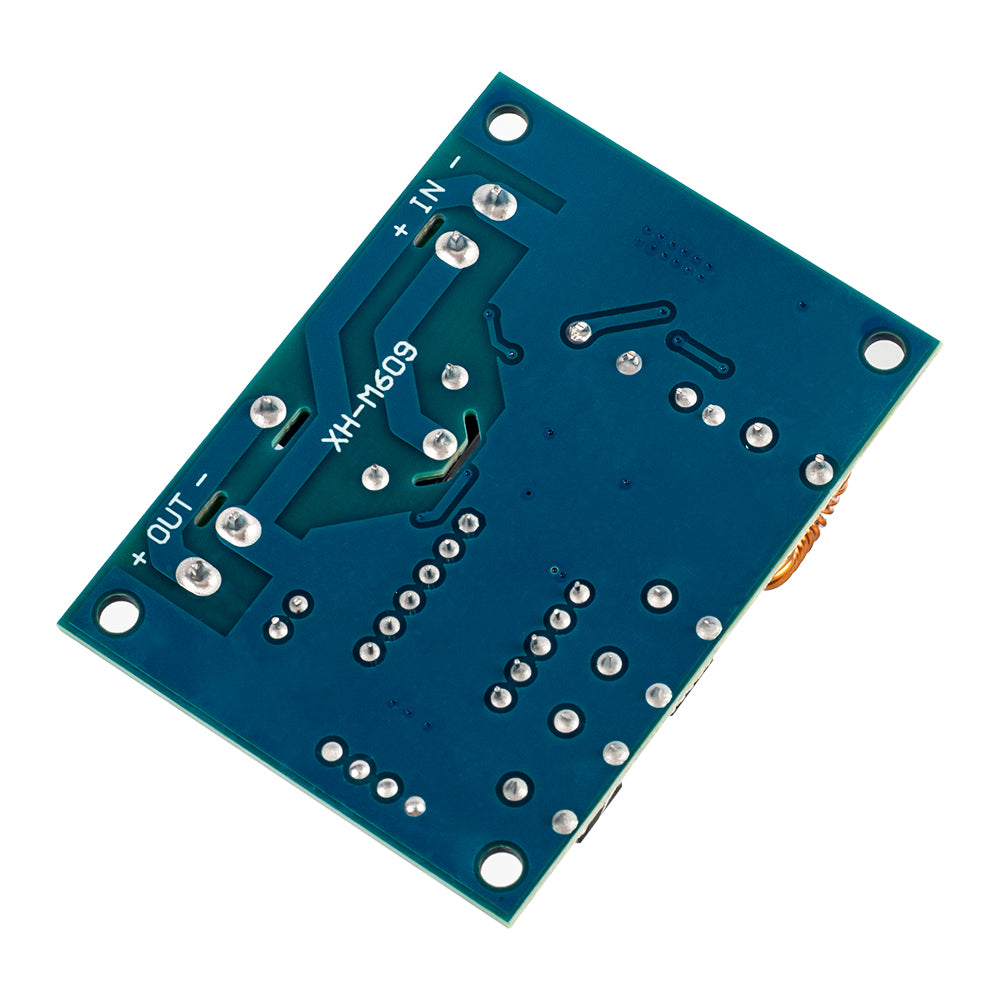 Ochranný modul pro lithiové baterie XH-M609 (DC 12V–36V), podpěťová ochrana a odpojovač zá