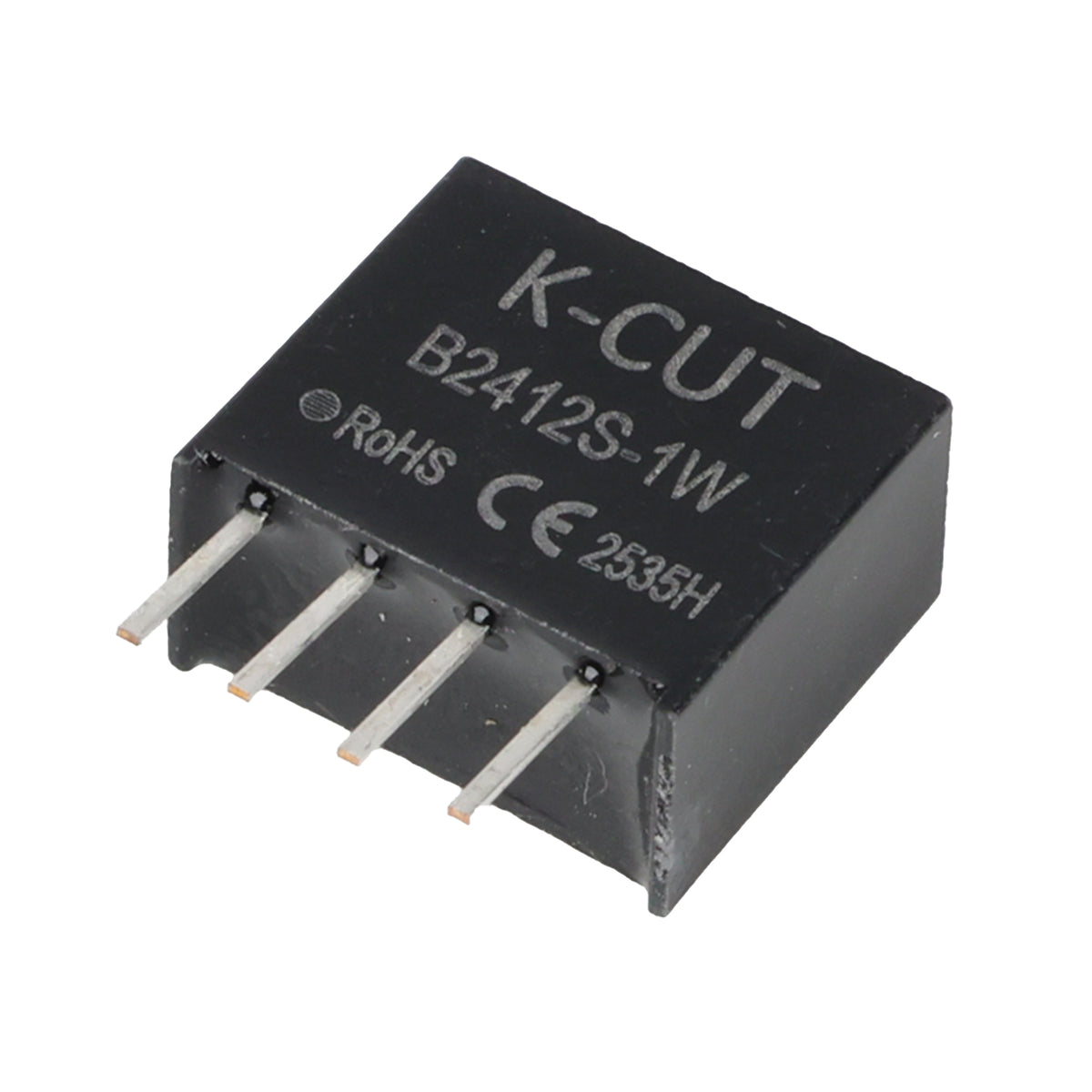 Napájecí modul, step-down Izolovaný DC-DC měnič K-CUT B2412S-1W