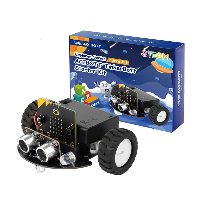 Stavebnice ACEBOTT TinkerBott microbit car