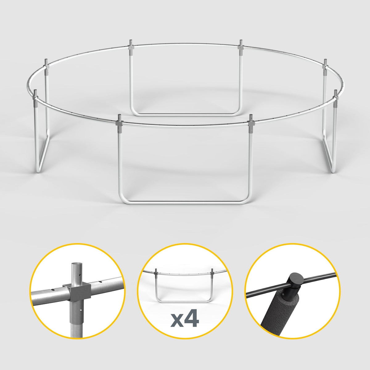 Trampolína REBEL RBA-8002 305cm - rozbaleno