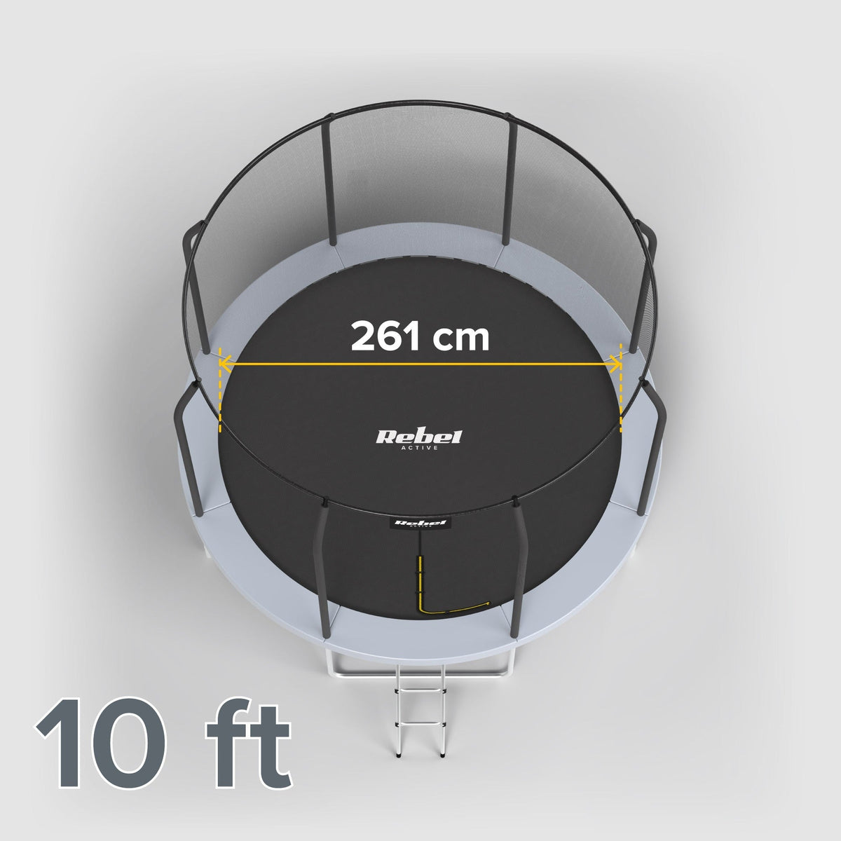 Trampolína REBEL RBA-8002 305cm - rozbaleno