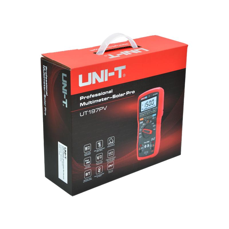 Multimetr UNI-T UT197PV - Solar PRO - rozbaleno