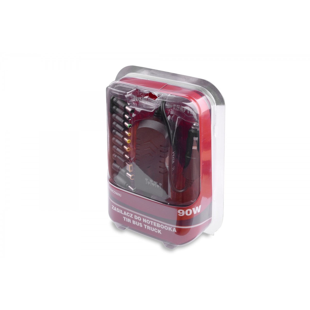 Autoadaptér pro notebooky VOLT 24V 90W - rozbaleno